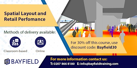 Bayfield Training - Spatial Layout and Retail Performance - Virtual Course tickets