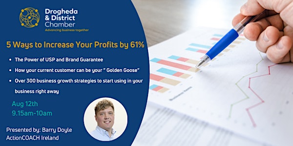 5 Ways to Increase Your Profits by 61%