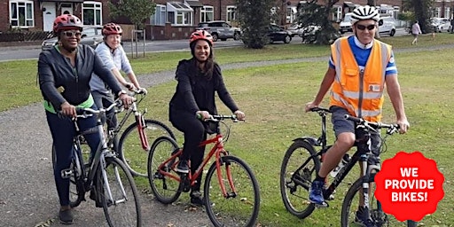 FREE Adult Cycle Training - First Time Riders & Traffic Free Riding (PP) primary image