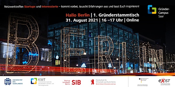 Hallo Berlin! – städteübergreifendes Netzwerktreffen für Startups!