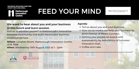 Feed Your Mind by Harborough Innovation Centre primary image