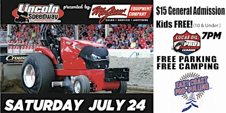 Lucas Oil Tractor &Truck Pull @ Lincoln Spdwy Presented by McGrew Equipment primary image