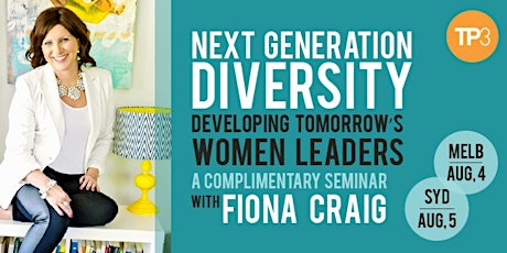 Next-Generation Diversity: Developing tomorrow’s women leaders - SYD primary image