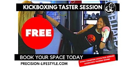 Primaire afbeelding van FREE Precision Kickboxing Taster Session (all levels)
