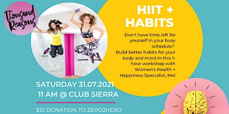 HIIT + Habits Class @ Club Sierra primary image