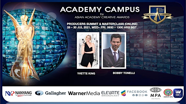 AAA Academy Campus 2021 Producer Summit & Masterclass (Online) image