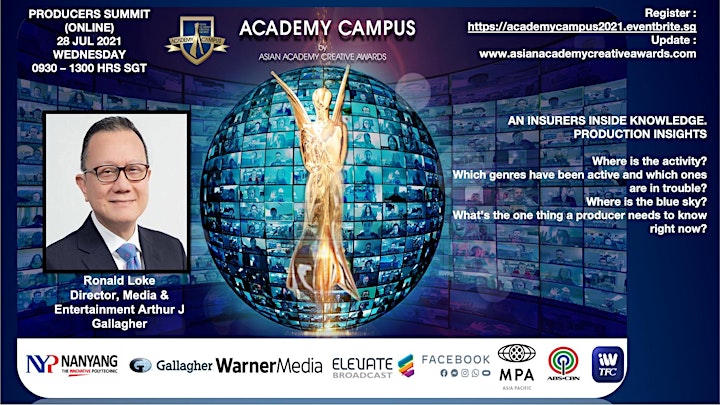 AAA Academy Campus 2021 Producer Summit & Masterclass (Online) image