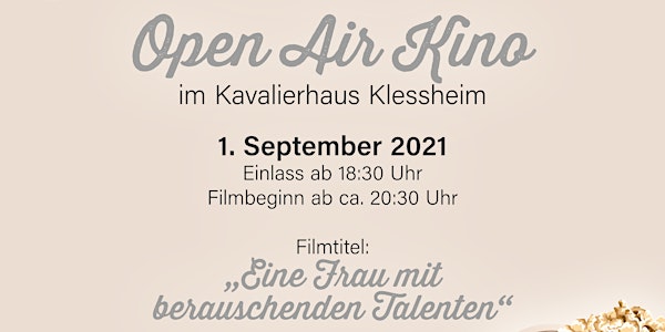 Kavalierhaus - Open Air Kino & Picknick