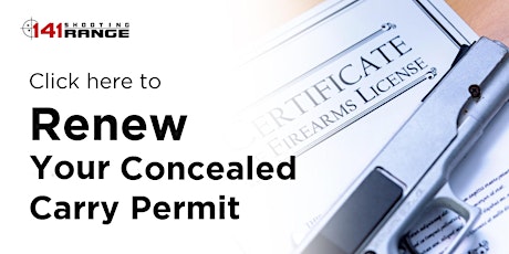 Renewal for Arkansas Concealed Carry Permit tickets