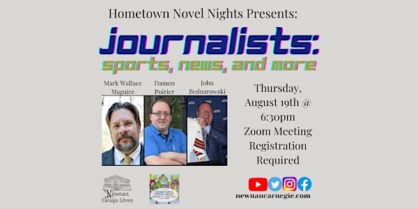Hometown Novel Nights Virtual: Stories of Summer