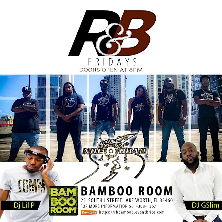 
		BAMBOO ROOM COMPLEX EVERY FRIDAY. LIVE R&B, LIVE REGGAE, AND WINE BAR image
