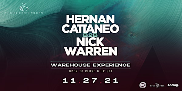 Hernan Cattaneo B2B Nick Warren Warehouse Experien