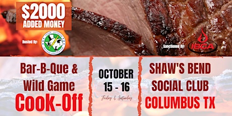 STAMPEDE BBQ & Wild Game Cook-Off primary image