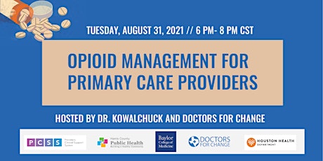 Opioid Management For Primary Care Providers primary image
