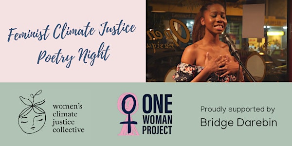 Feminist Climate Justice Poetry Night