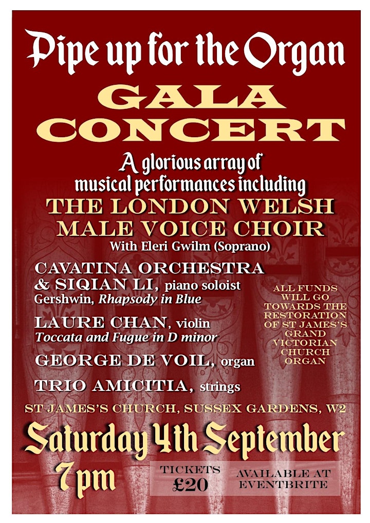 
		Gala Concert - Pipe up for the Organ image
