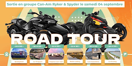 Image principale de Road Tour Quadyland - Sortie en groupe Can-Am Ryker/Spyder.