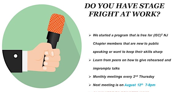 Public Speaking Workshop - August 2021