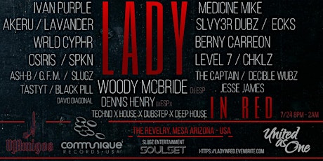 Lady In Red 2021 (Woody McBride - Techno x House x Dubstep, Mesa, AZ)