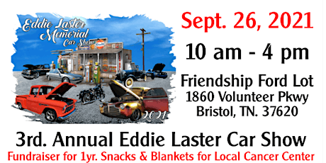 3rd Annual Eddie Laster Memorial Car Show and Craft and Vendor Show