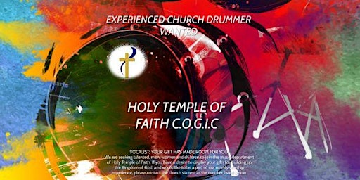 EXPERIENCED CHRISTIAN CHURCH DRUMMER & VOCALIST