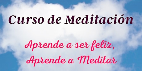 Curso de Meditación en línea (Español) primary image
