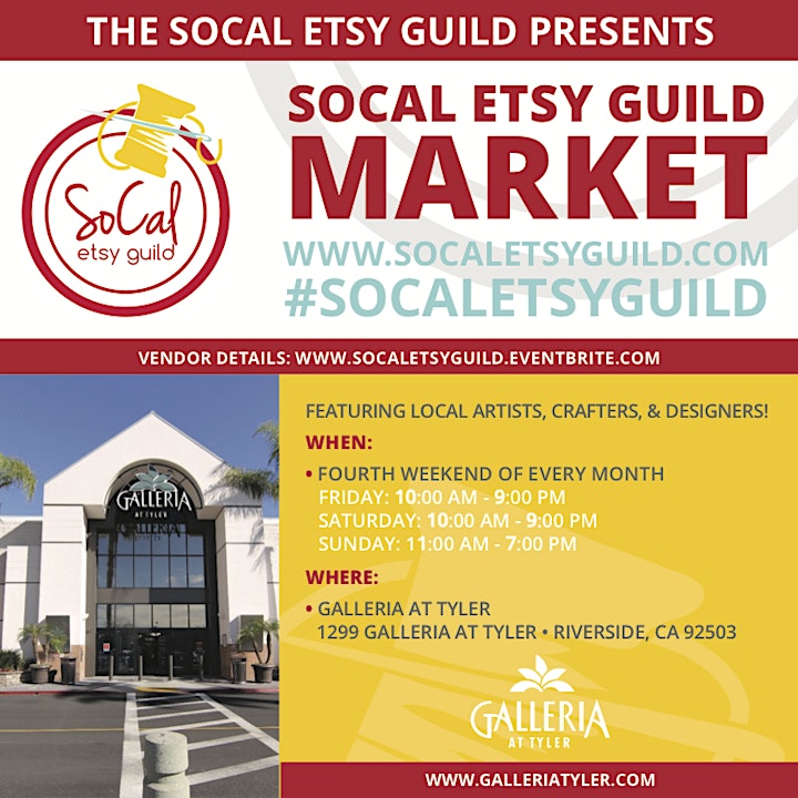 SoCal Etsy Guild Market Riverside image