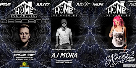 HOME Nightclub w/ Grammy Nominated Producer DESCENT & AJ Mora, Amanda Fults primary image