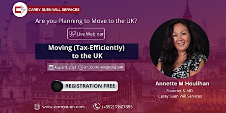 Webinar - Moving Tax-Efficiently to the UK