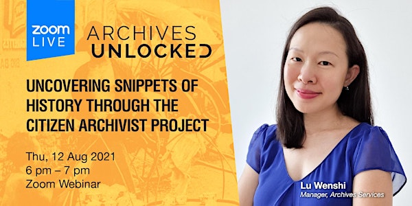 Archives Unlocked: History Through the Citizen Archivist Project