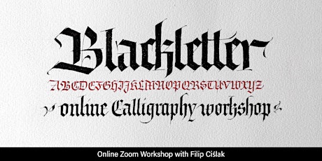 Imagen principal de Blackletter Calligraphy Workshop