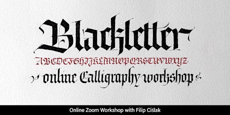 Primaire afbeelding van Blackletter Calligraphy Workshop