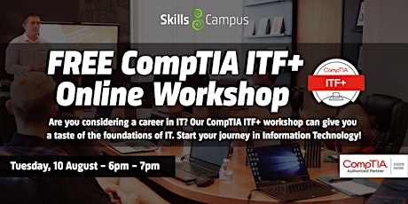 FREE CompTIA ITF+ Online Workshop primary image