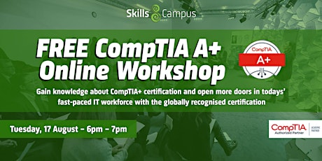FREE Online CompTIA A+ Workshop primary image