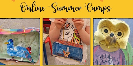Online Summer Camp for Children - Morning Craft Sessions for kids primary image
