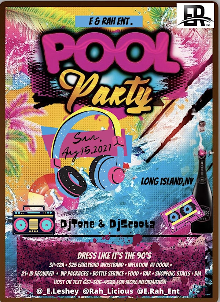 ** BACK TO THE 90’s POOL PARTY image
