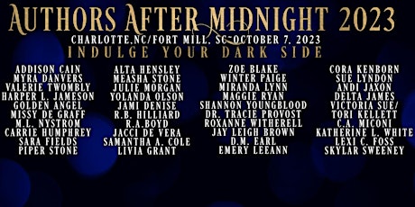 Authors After Midnight 2023 tickets