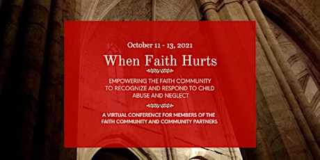 Imagem principal do evento 2021 When Faith Hurts Virtual Conference