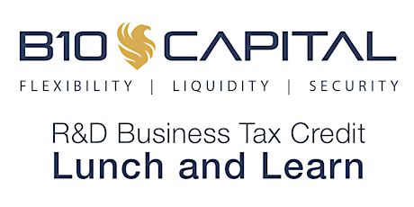 Lunch and Learn: R&D Business Tax Credits (Draper, Utah) tickets