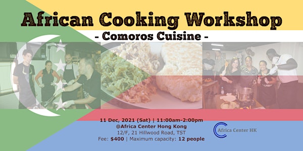 African Cooking Workshop -Comoros Cuisine-