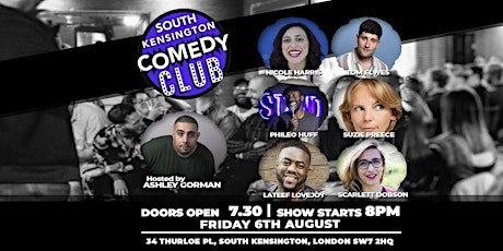 Image principale de South Kensington Comedy Club is back!!!!!!!!