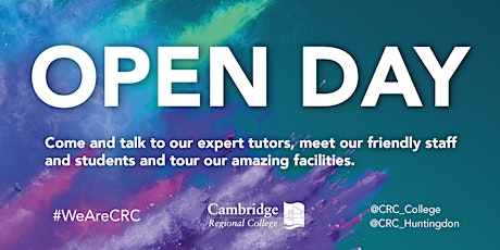 CRC Huntingdon Open Day tickets