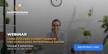 Immagine principale di Webinar: Come svolgere una consulenza online 