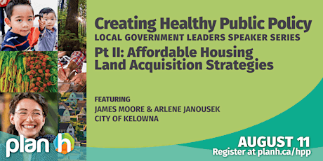 Healthy Public Policy:  Affordable Housing Land Acquisition Strategies primary image