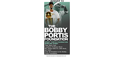 Bobby Portis Foundation Bowling Event primary image