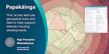 Papakāinga - Geospatial Tools and Data primary image