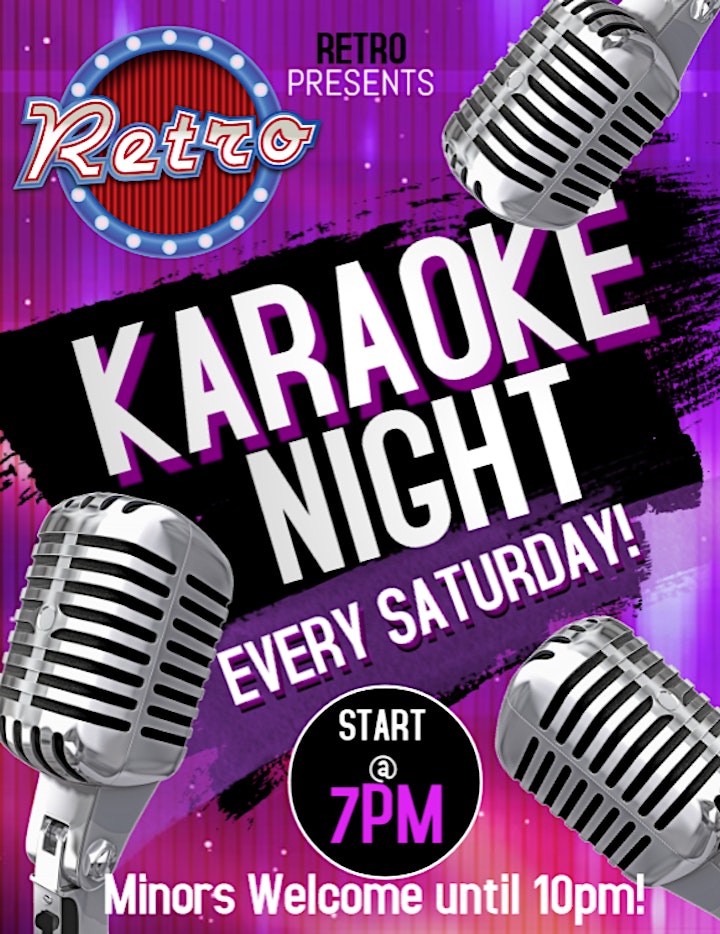 
		ALL AGES KARAOKE  at RETRO in Camrose image
