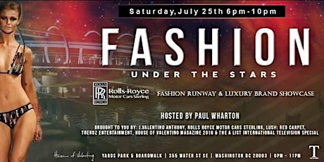 Fashion under the stars: Brought to you by: Total Fit Alkaline water : Ron DeBerry,Derek Owens, Daryl Riddick , & Ron Goodman primary image