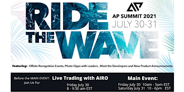 Ride The Wave - 2021 AP Summit