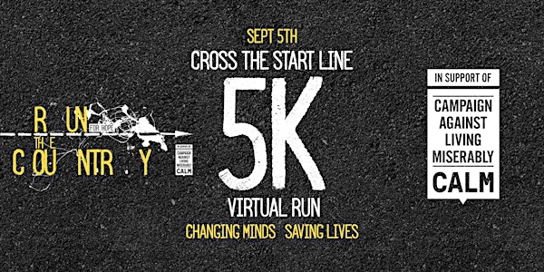 Cross the Start Line - Run the Country Ultra Virtual 5km